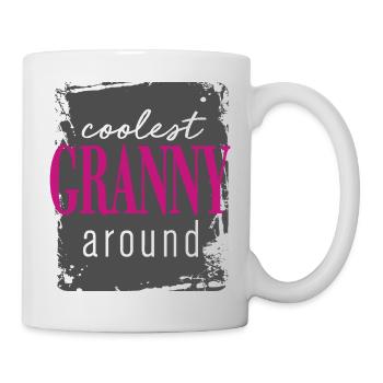 Grand-mère - Mug blanc - blanc - Droite