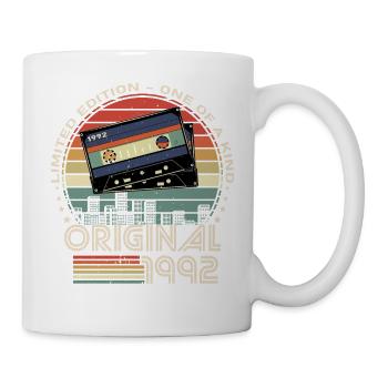 Limitierte Auflage 1992 32. Jubiläum - Tasse - Weiß - Rechts