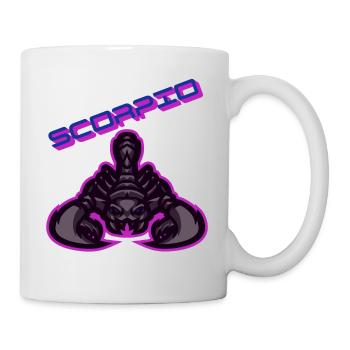 Scorpio - Tasse - Weiß - Rechts