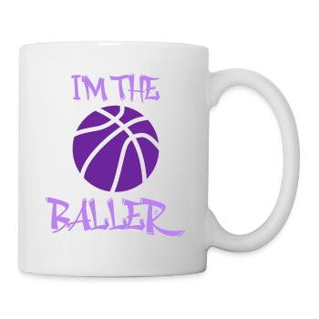 I'm the Baller - Tasse - Weiß - Rechts