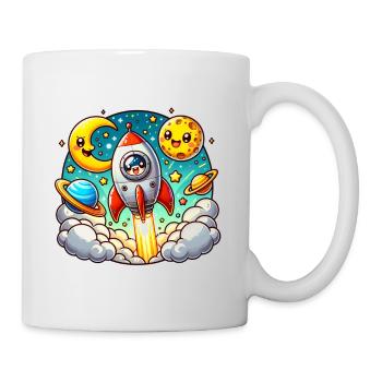 Space Shuttle - Tasse - Weiß - Rechts