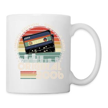 Limitierte Auflage 2006 18-jähriges Jubiläum - Tasse - Weiß - Rechts