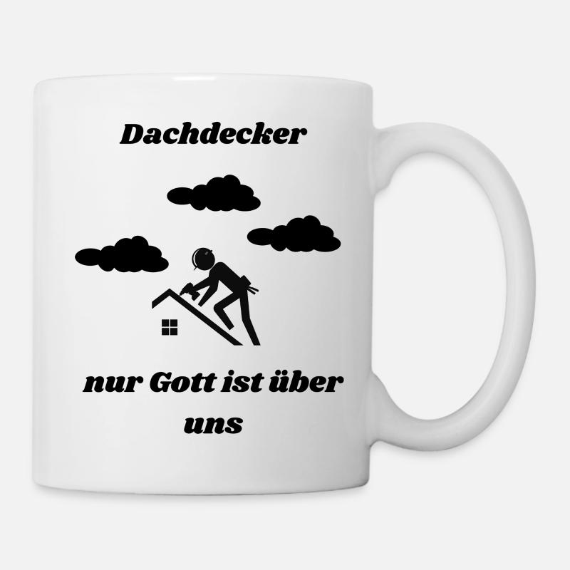 Couvreur - Mug blanc - blanc
