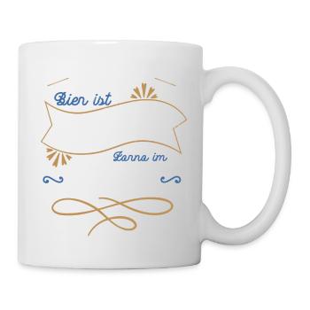 pub brewing drink hops funny saying - Mug - white - Right