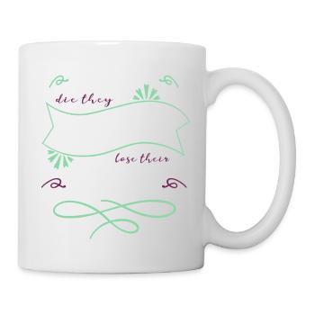 joke baseballshirt automobile baseballgift cool - Tasse - Weiß - Rechts