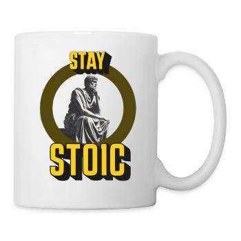 Stay Stoic - Mug - white - Right