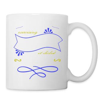 cool job present idea robotics engineering joke - Mug - white - Right