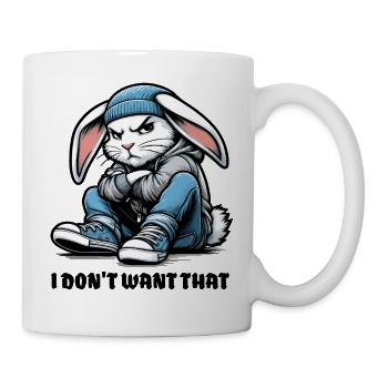 Je ne veux pas de ça - Mug blanc - blanc - Droite