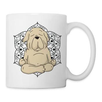 Labrador Yoga & Meditation - Tasse - Weiß - Rechts