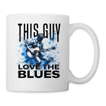 J’adore le blues... - Mug blanc - blanc - Droite