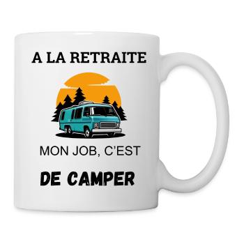 Camping Humor Retreat - Mug - white - Right