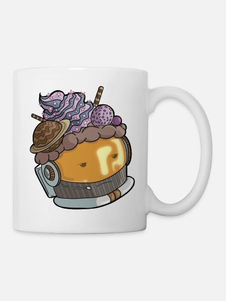 Astro Cupcake - Tasse - Weiß