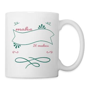 funny quote love present - Tasse - Weiß - Rechts
