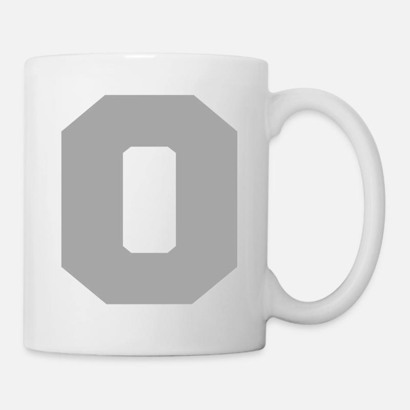 Lettre o sport - Mug blanc - blanc