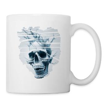abby skull - Tasse - Weiß - Rechts