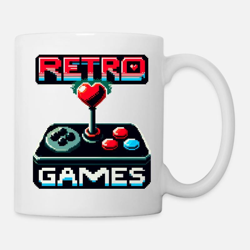 Retro Games Passion - Mug - white