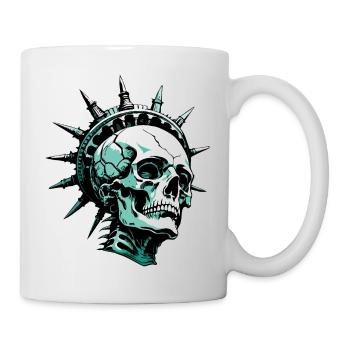 Liberty Skull // Skull Statue of Liberty FS0133 - Mug - white - Right