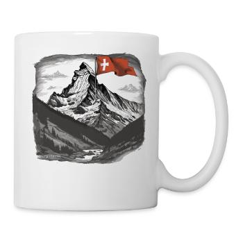 Matterhorn Swiss Alps - Mug - white - Right