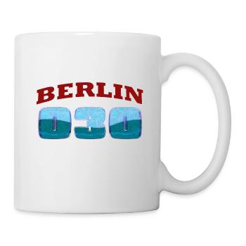 Berlin 030 Made in Germany - Tasse - Weiß - Rechts