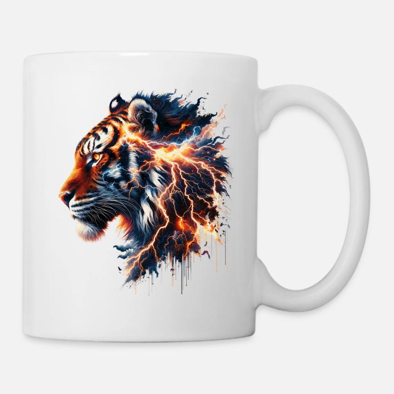 T-shirt Thunder Tiger - Mug blanc - blanc