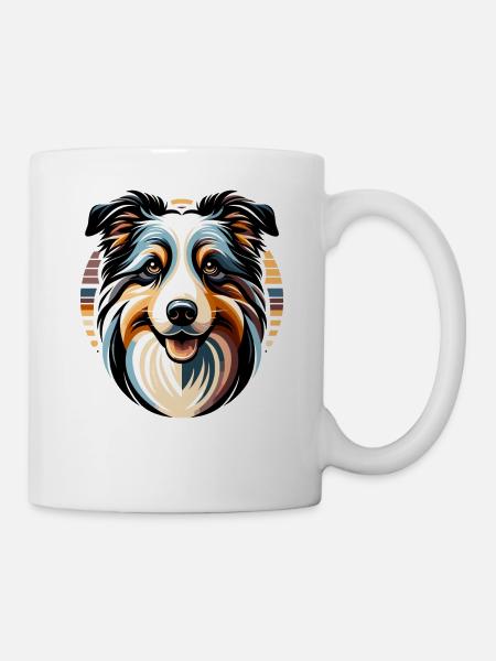Berger australien - Mug blanc - blanc
