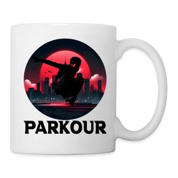 Parkour - Mug blanc - blanc - Droite