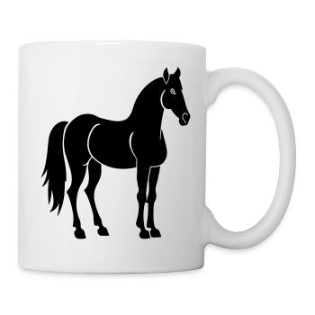 Horse - Mug - white - Right