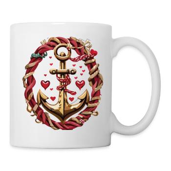 Anchor Love - Mug - white - Right