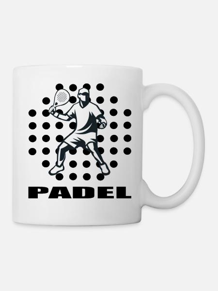 Padel - Tasse - Weiß