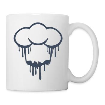Graffiti Chef's Hat Kitchen Master Chef Cool Spray - Mug - white - Right