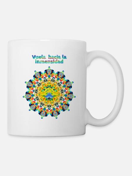 Fly into the immensity - Mug - white
