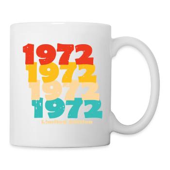 1972: Limited Edition - 52nd Anniversary - Mug - white - Right