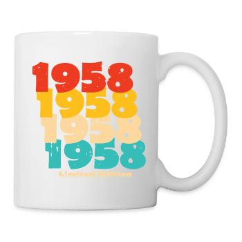 1958: Limited Edition - 66th Anniversary - Mug - white - Right