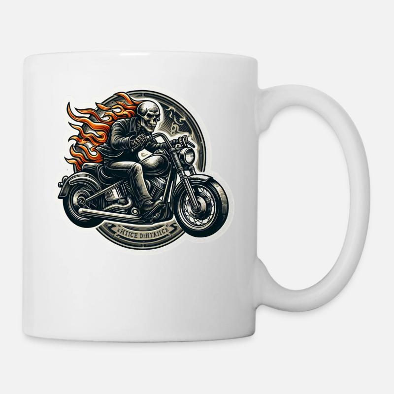 Club de motards - Mug blanc - blanc