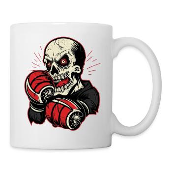 BOXE MMA UFC Fighter - Mug blanc - blanc - Droite