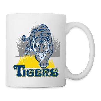 Tiger - Tasse - Weiß - Rechts