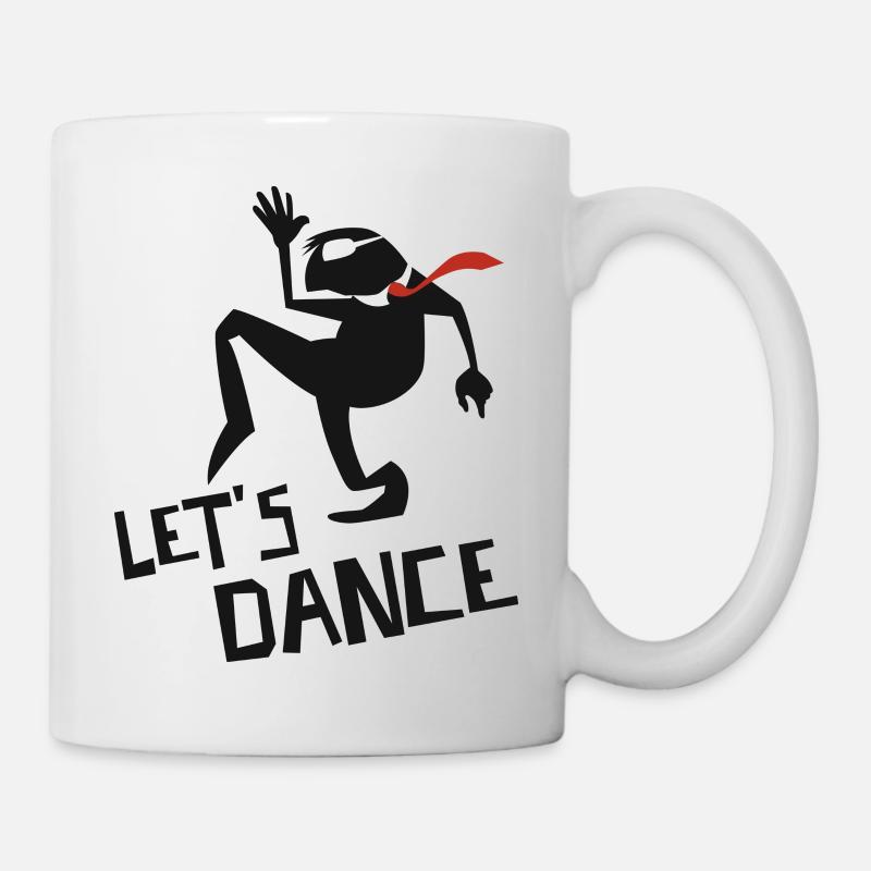Let's dance - Mug blanc - blanc