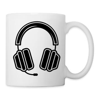 Gaming-Headset - Tasse - Weiß - Rechts