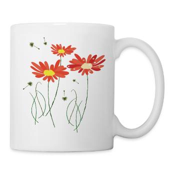 Daisies - Mug - white - Right