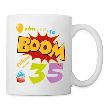 Birthday - Simsala Boom Again 35 - Mug - white - Right