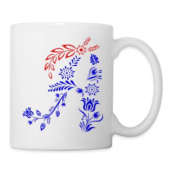 Letter A, Initial - Mug - white - Right