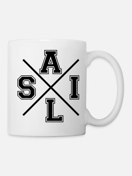 Segeln - Tasse - Weiß