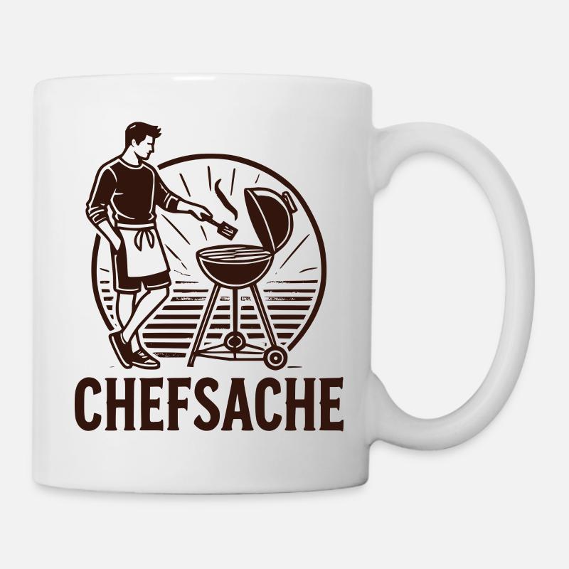 Chefsache - Tasse - Weiß