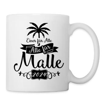 Malle One for All - Mug - white - Right