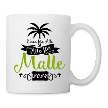 Malle One for All - Mug - white - Right