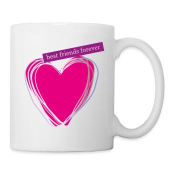 friendsforever - Tasse - Weiß - Rechts