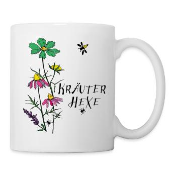 Sorcière des herbes - Mug blanc - blanc - Droite