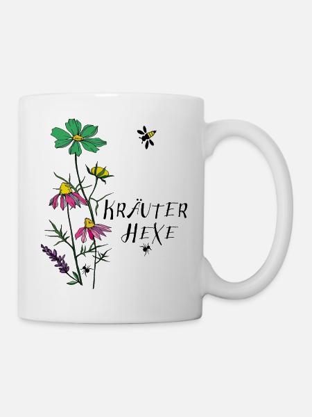 Sorcière des herbes - Mug blanc - blanc
