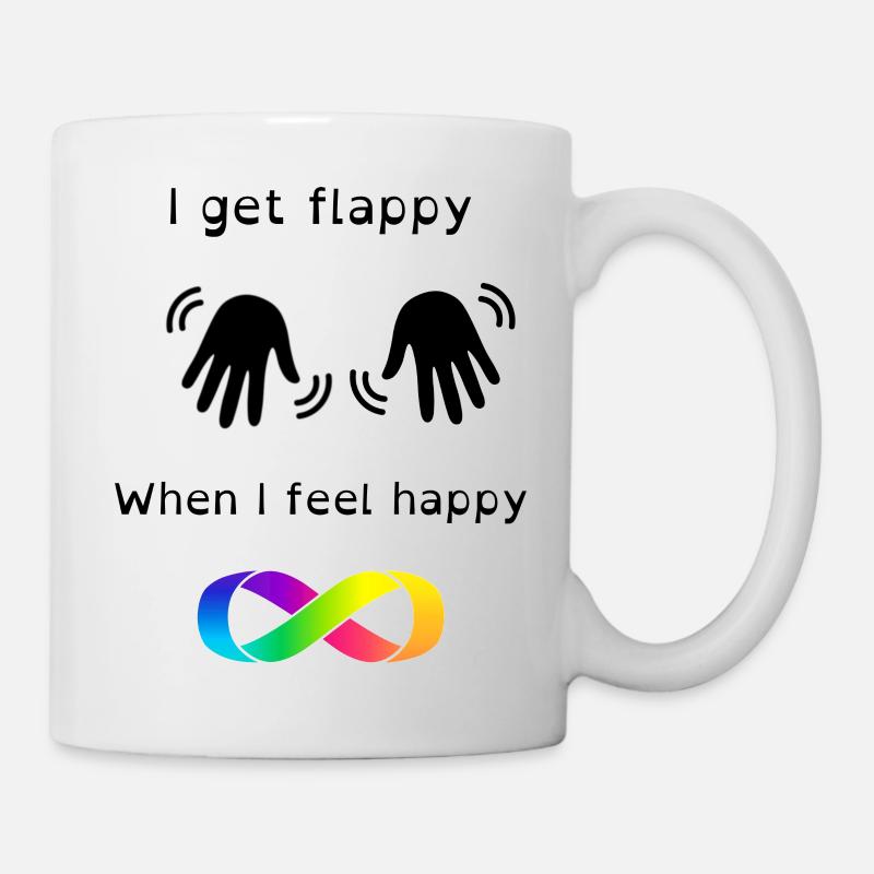 happy flappy - Mug - white