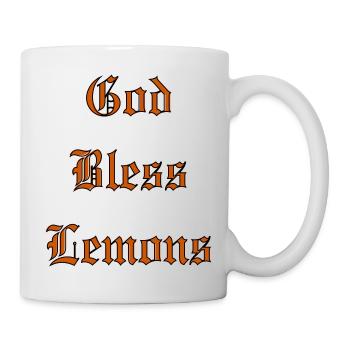 GodBlessLemons - Mug - white - Right